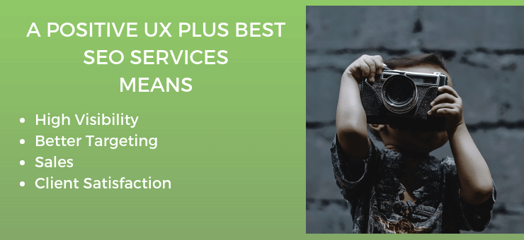 A positive UX Plus Best SEO services