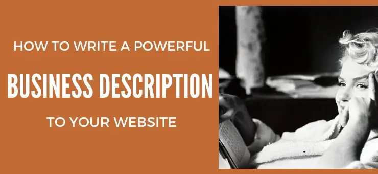 How to Write a Powerful Business Description for Your Website