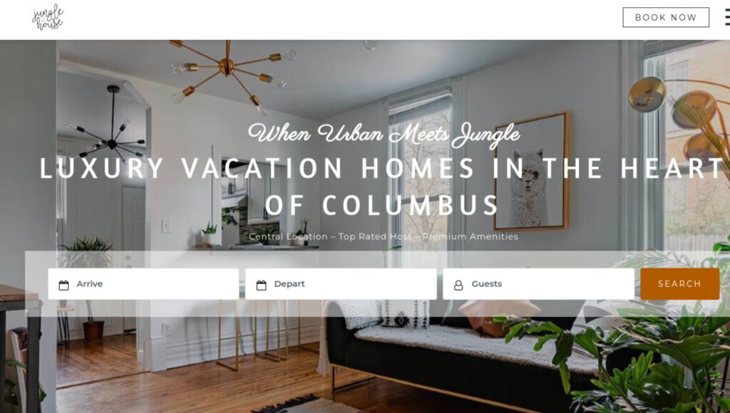 Web Designs for marketing your holiday rental accommodation.